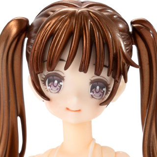 Bikini Mates Irumi Yoshino Brown Hair, White Bikini 1/12