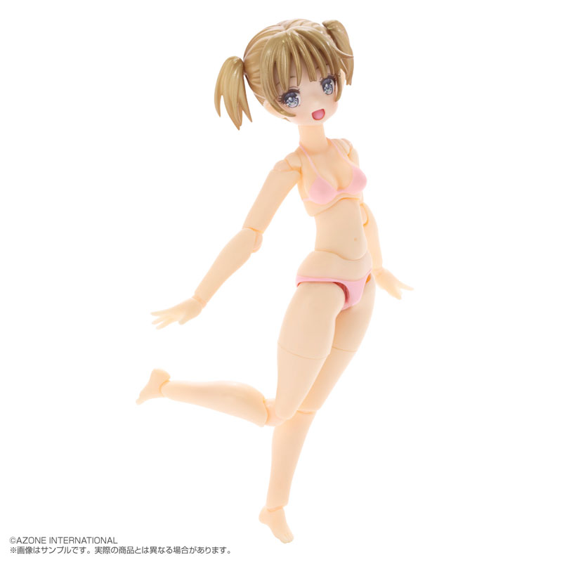 Bikini Mates Irumi Yoshino Blonde Hair, Pink Bikini 1/12