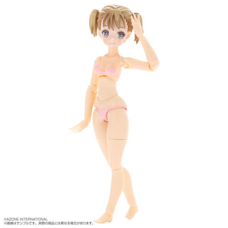 Bikini Mates Irumi Yoshino Blonde Hair, Pink Bikini 1/12