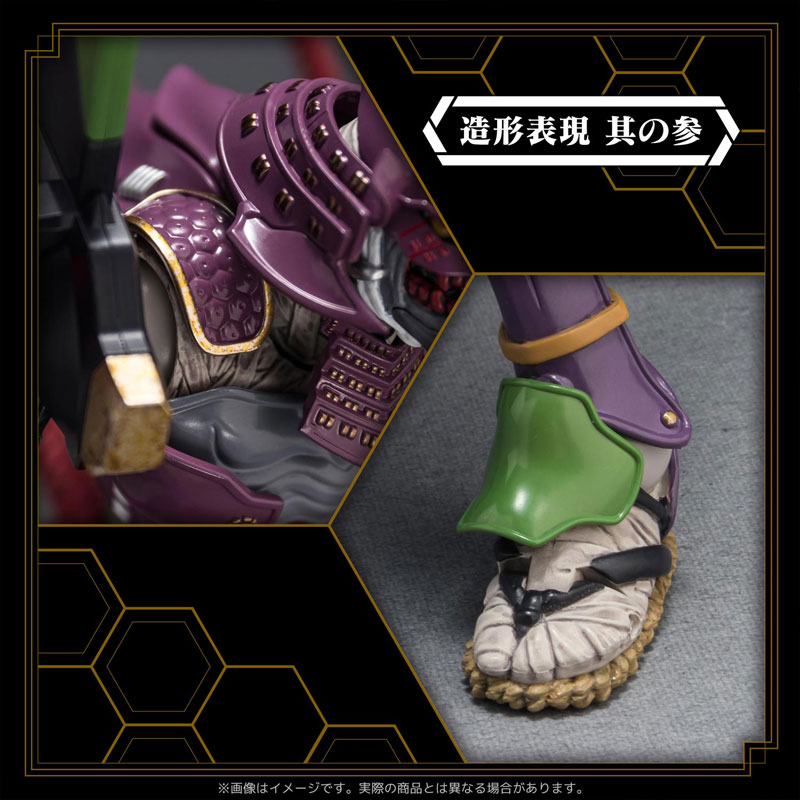 RIOBOT Evangelion x Takashi Okazaki Regular Multipurpose Humanoid Battle Weapon Musha Unit-01