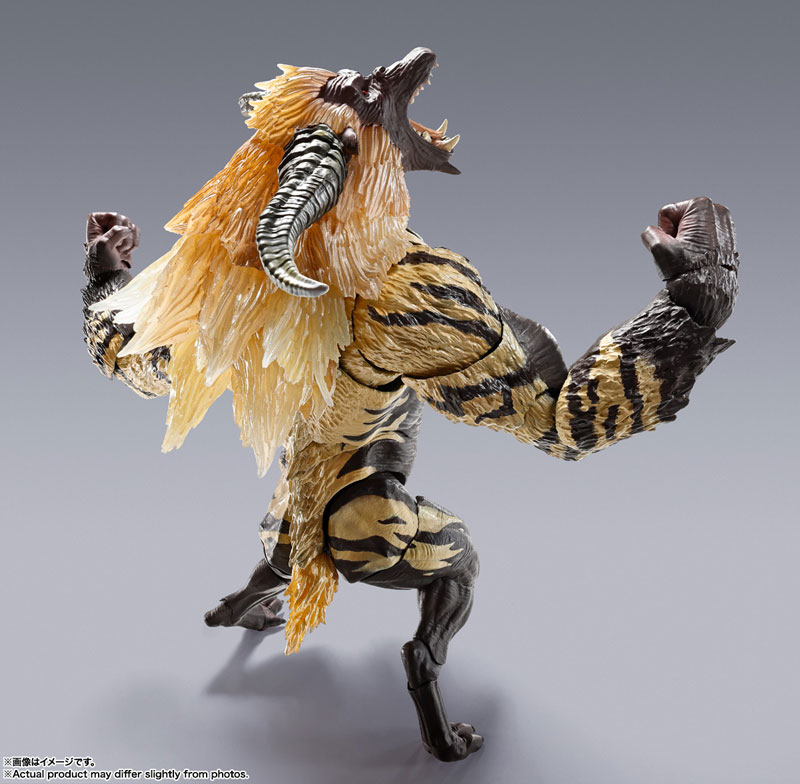 S.H.MonsterArts Furious Rajang Monster Hunter