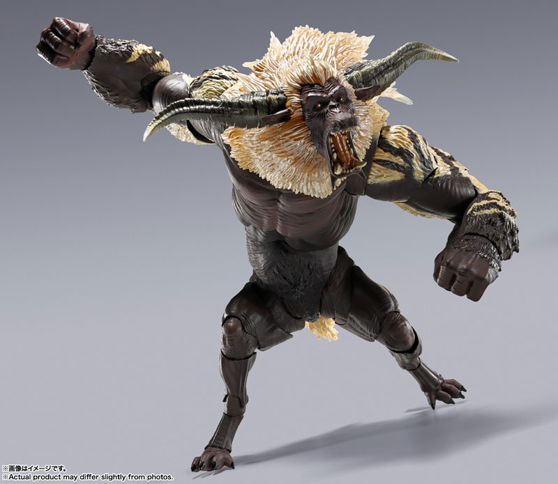 S.H.MonsterArts Furious Rajang Monster Hunter