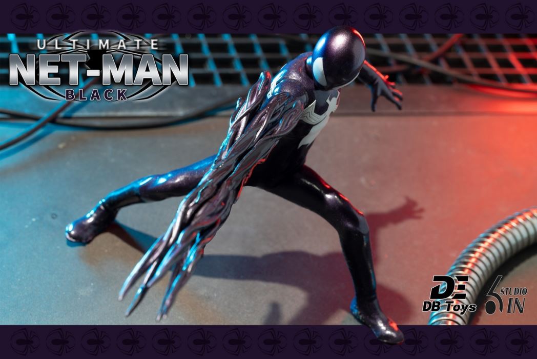 Ultimate Netman Red Ultimate & Black Symbiote 1/12