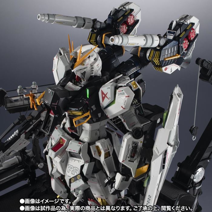 METAL STRUCTURE KAITAI-SHOU-KI RX-93 νGUNDAM OPTION PARTS ARMAMENT ENHANCEMENT PLANS