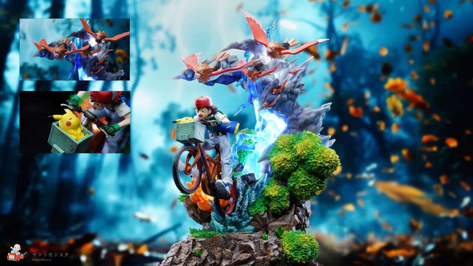 Cycling Ash - Pokemon