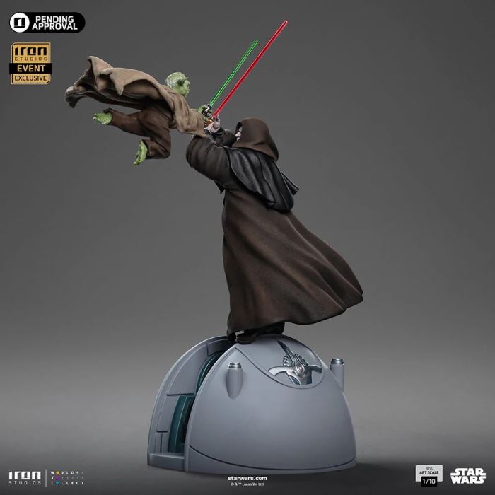 CCXP EX 1/10 Emperor vs Yoda