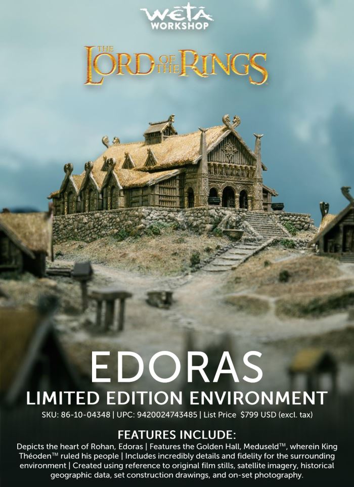 Edoras Golden Temple Scene - The Lord of the Rings
