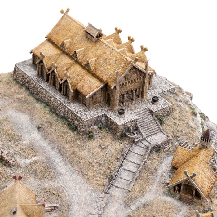 Edoras Golden Temple Scene - The Lord of the Rings