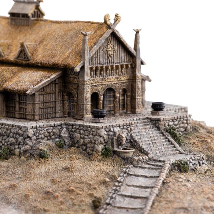 Edoras Golden Temple Scene - The Lord of the Rings