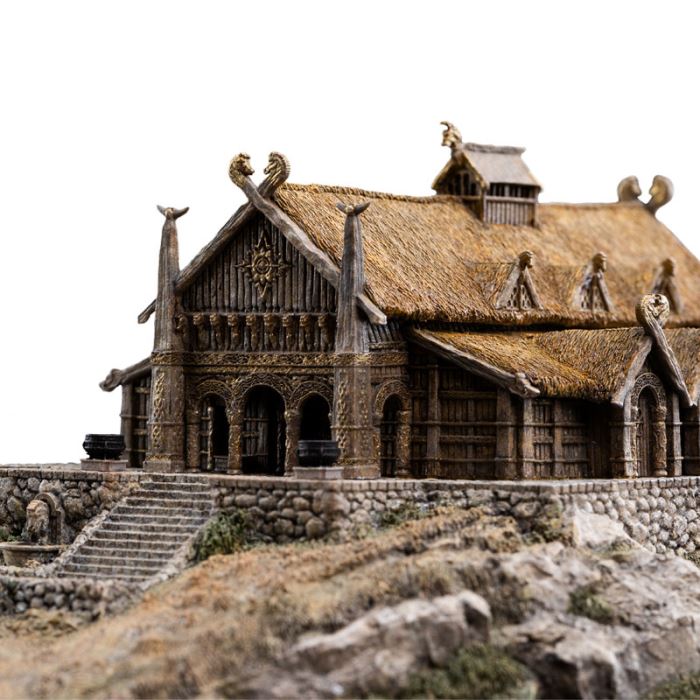 Edoras Golden Temple Scene - The Lord of the Rings