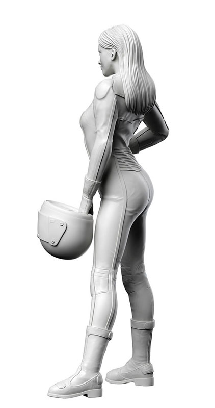 12 Real Figure Collection No.42 80's Girls Rider 1/12