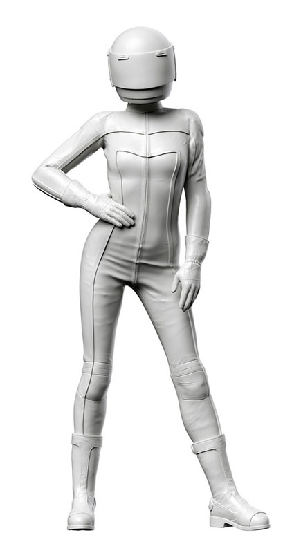 12 Real Figure Collection No.42 80's Girls Rider 1/12