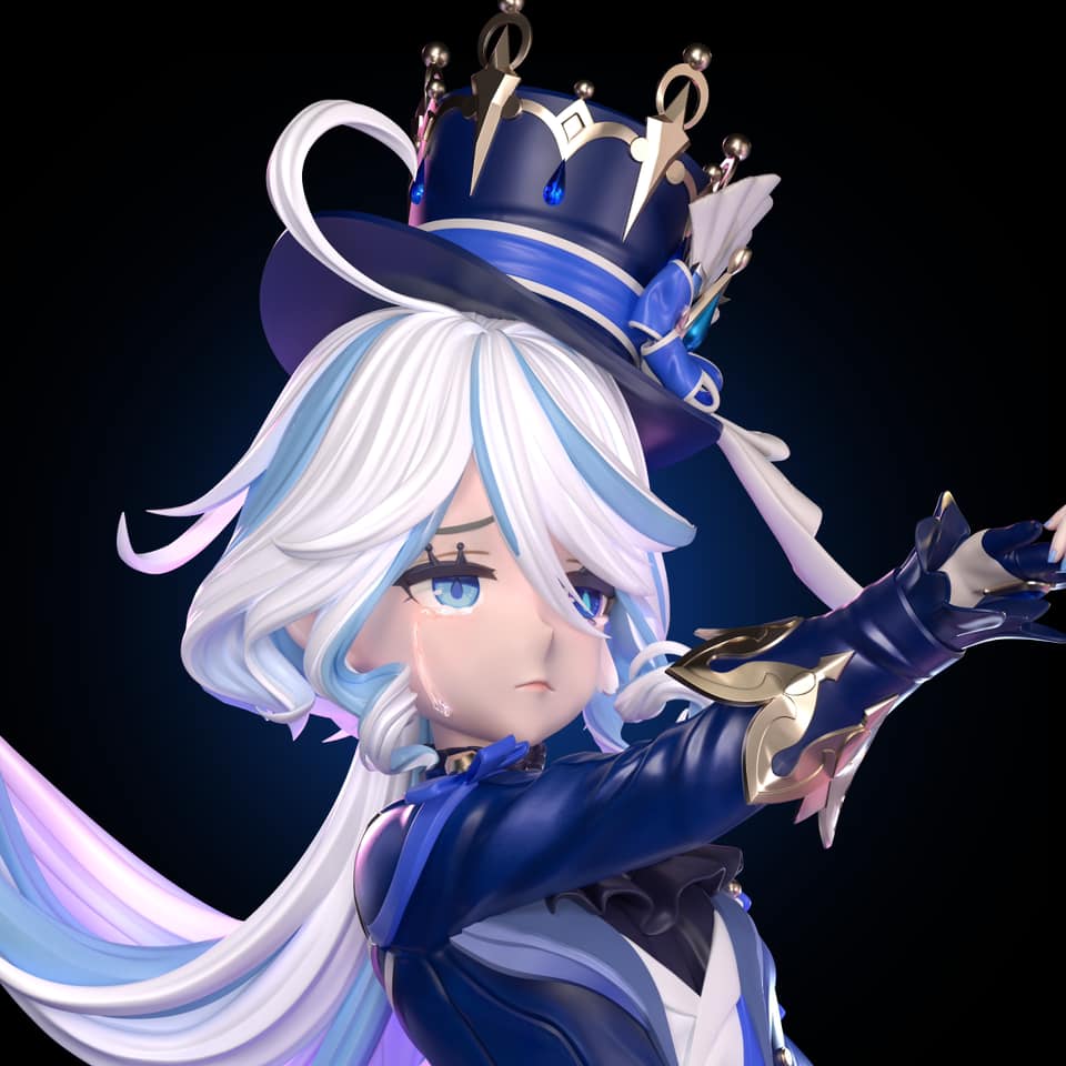 Hakimi Studio Furina & Focalors - Genshin Impact