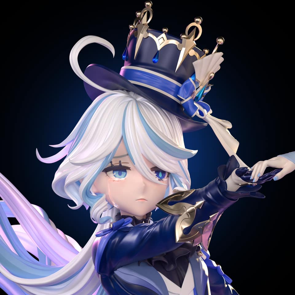 Hakimi Studio Furina & Focalors - Genshin Impact