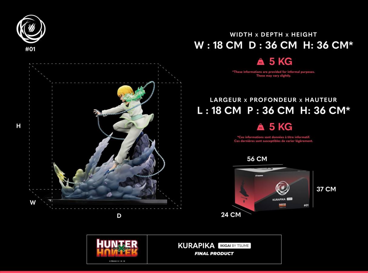 Ikigai Kurapika - Hunter X Hunter [Licensed] 1/6
