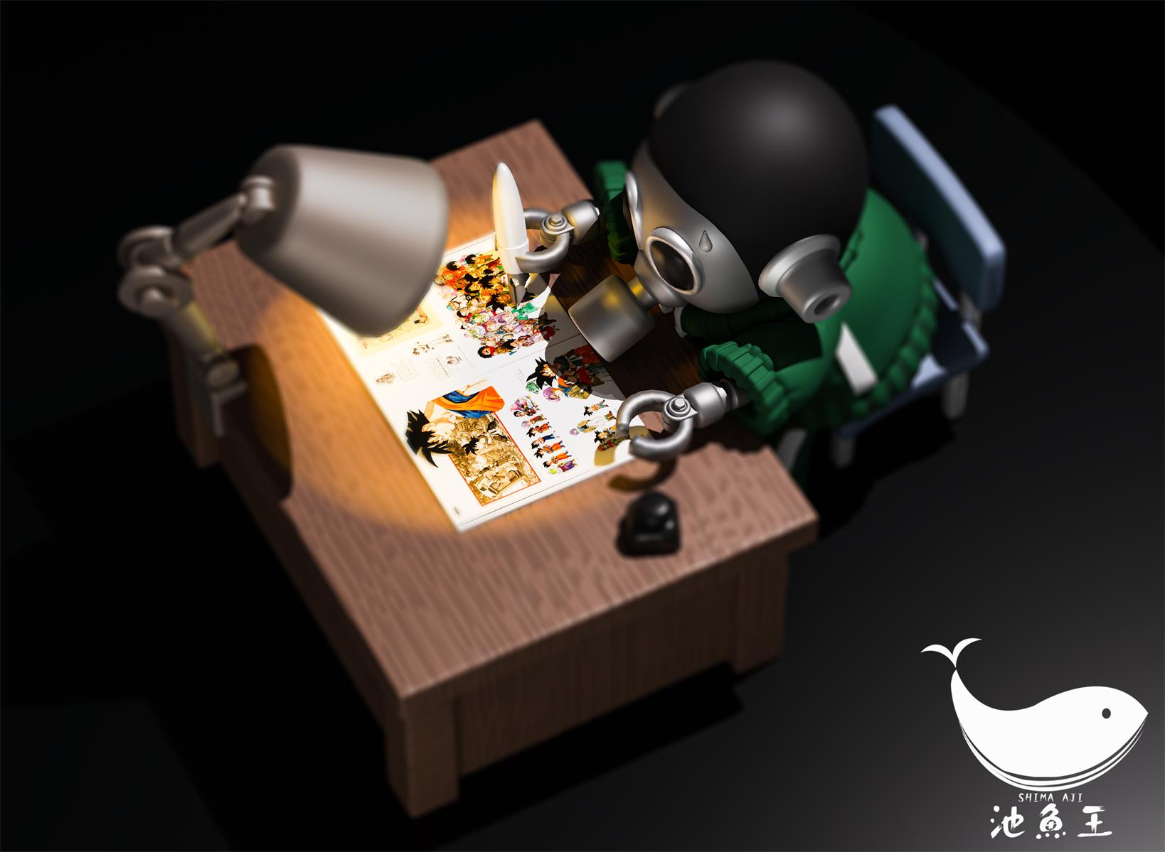 Great cartoonist Toriyama Akira - Dragon Ball