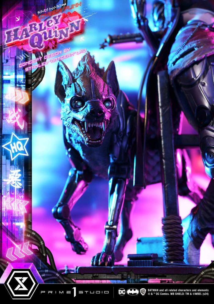 Batman (Comics) Cyberpunk Harley Quinn favorite (Concept design by Stanley Artgerm Lau