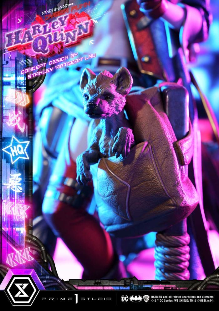 Batman (Comics) Cyberpunk Harley Quinn favorite (Concept design by Stanley Artgerm Lau