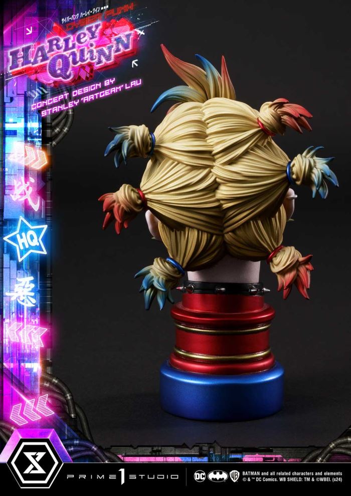 Batman (Comics) Cyberpunk Harley Quinn favorite (Concept design by Stanley Artgerm Lau