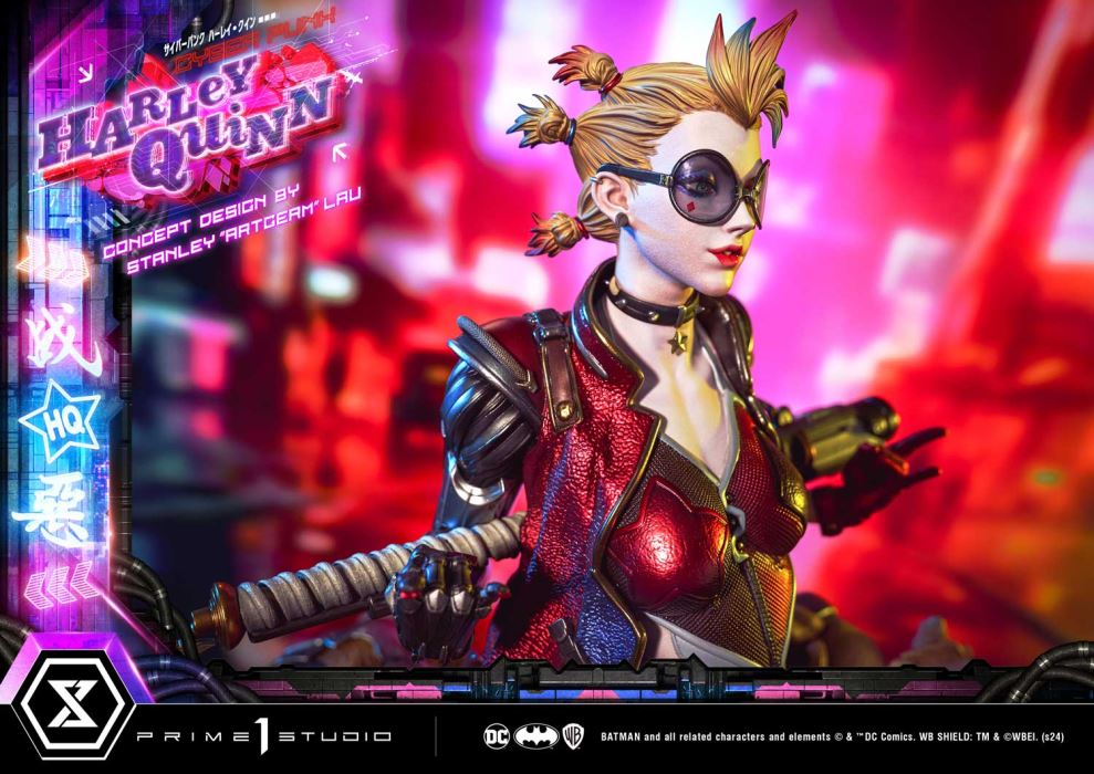 Batman (Comics) Cyberpunk Harley Quinn favorite (Concept design by Stanley Artgerm Lau