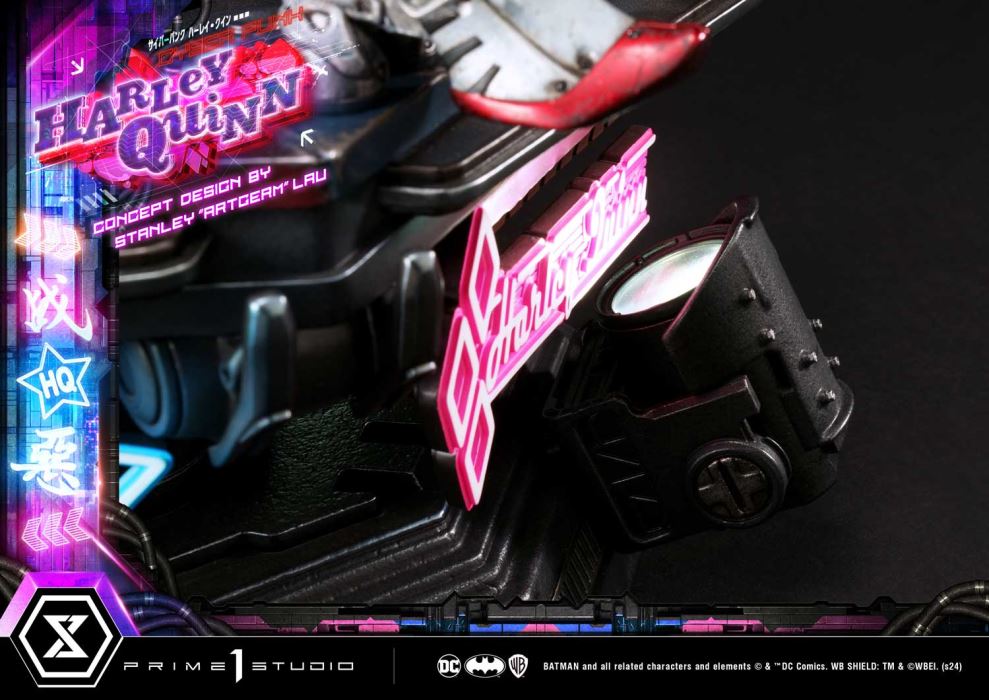 Batman (Comics) Cyberpunk Harley Quinn favorite (Concept design by Stanley Artgerm Lau