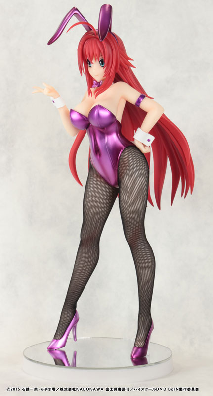 High School D x D BorN Rias Gremory Purple Bunny ver. 1/6