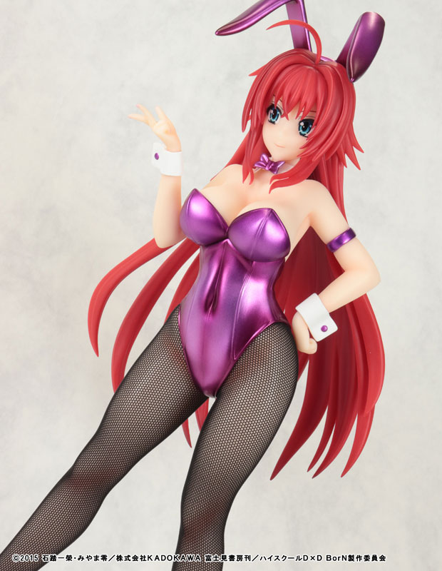 High School D x D BorN Rias Gremory Purple Bunny ver. 1/6