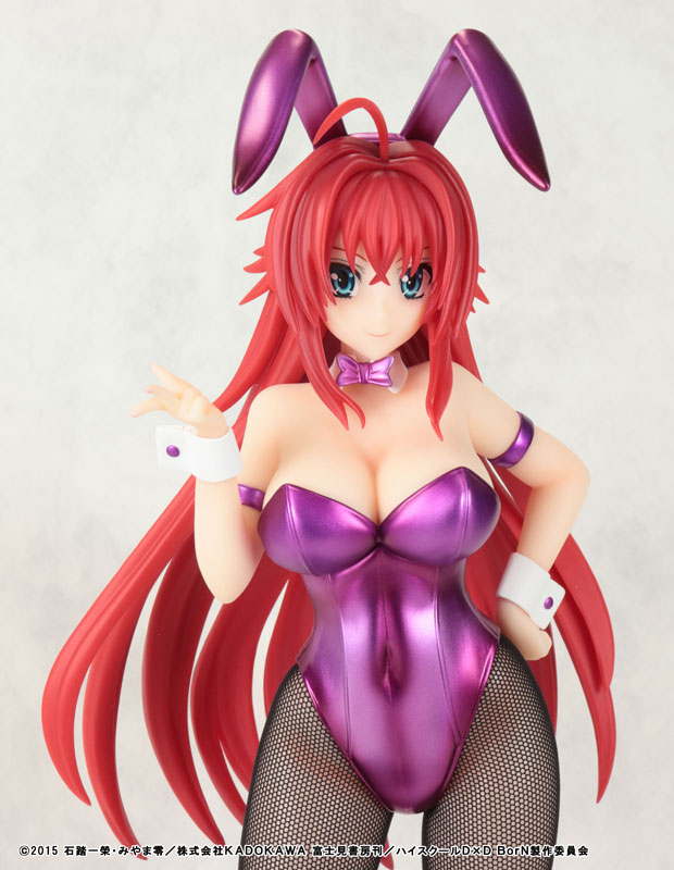 High School D x D BorN Rias Gremory Purple Bunny ver. 1/6