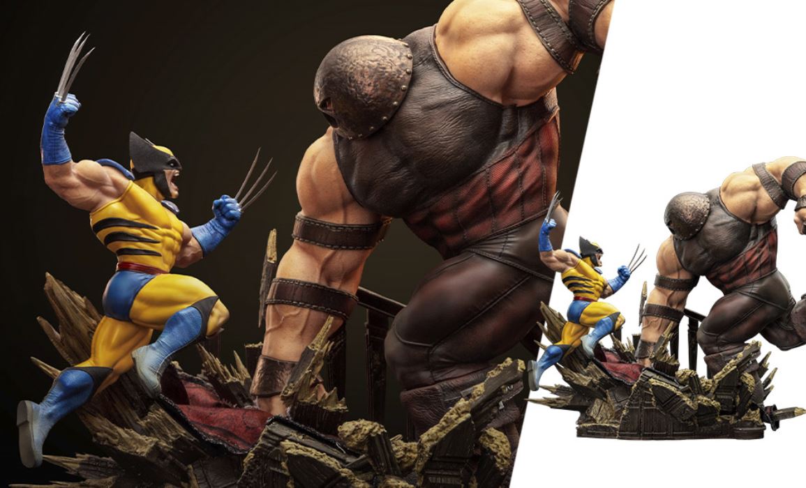 WOLVERINE VS JUGGERNAUT