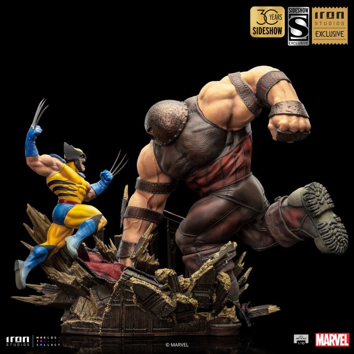 WOLVERINE VS JUGGERNAUT