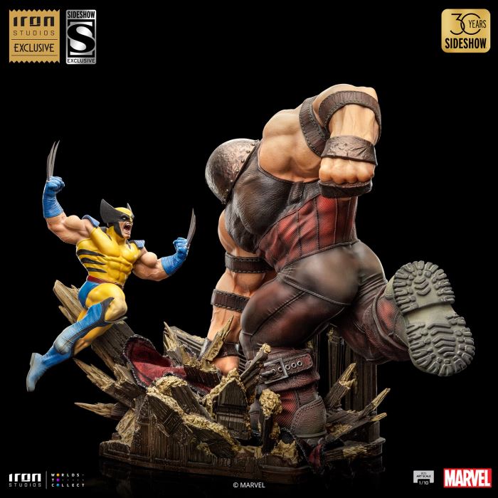 WOLVERINE VS JUGGERNAUT