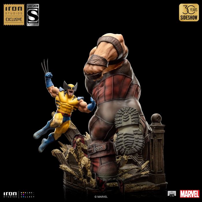 WOLVERINE VS JUGGERNAUT