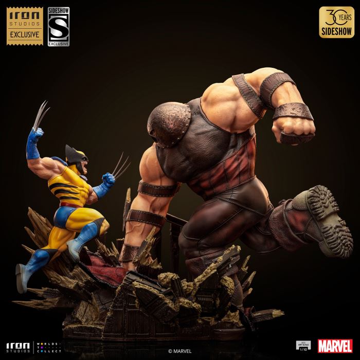 WOLVERINE VS JUGGERNAUT