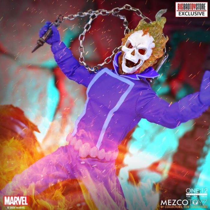 One:12 Collective Ghost Rider & Hell Cycle (Vengeance Edition)