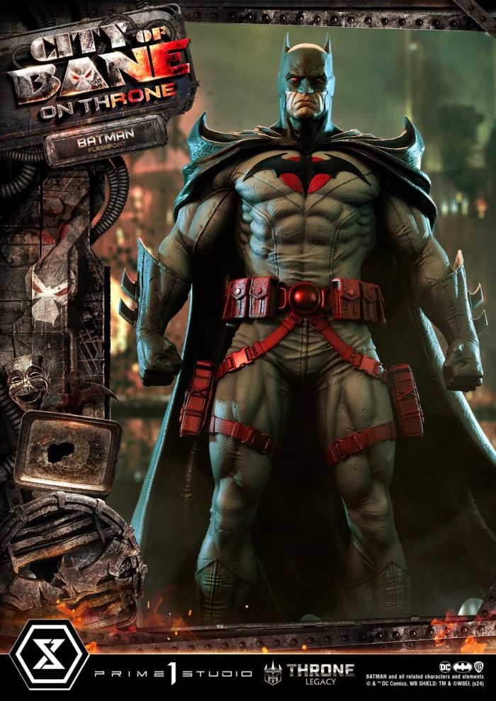 Batman (Comics) City of Bane  Flashpoint Batman (Concept design by Carlos D'Anda)