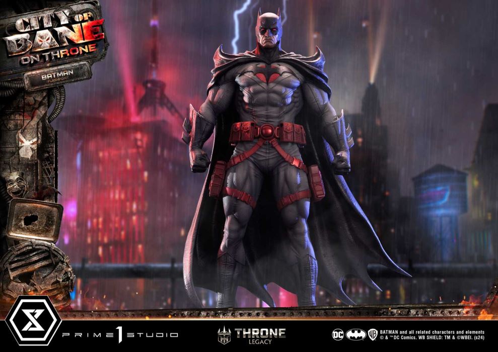 Batman (Comics) City of Bane  Flashpoint Batman (Concept design by Carlos D'Anda)