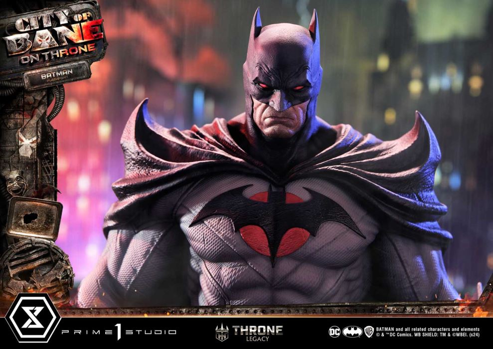 Batman (Comics) City of Bane  Flashpoint Batman (Concept design by Carlos D'Anda)