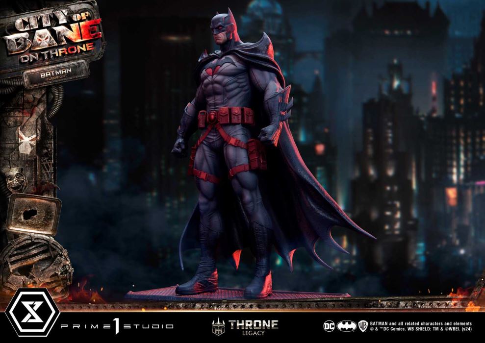 Batman (Comics) City of Bane  Flashpoint Batman (Concept design by Carlos D'Anda)