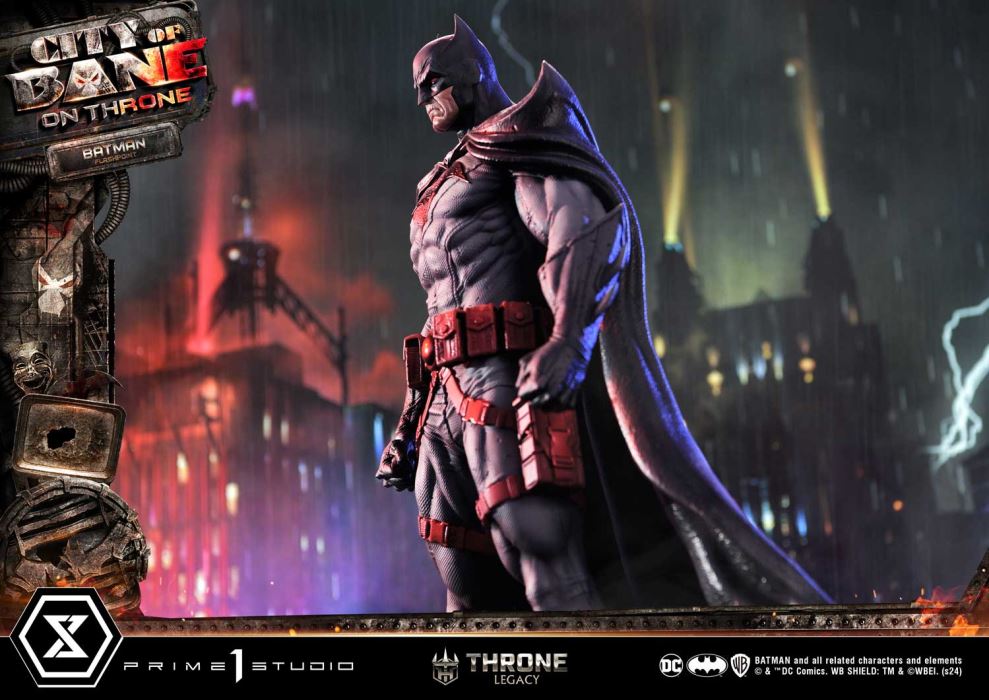 Batman (Comics) City of Bane  Flashpoint Batman (Concept design by Carlos D'Anda)