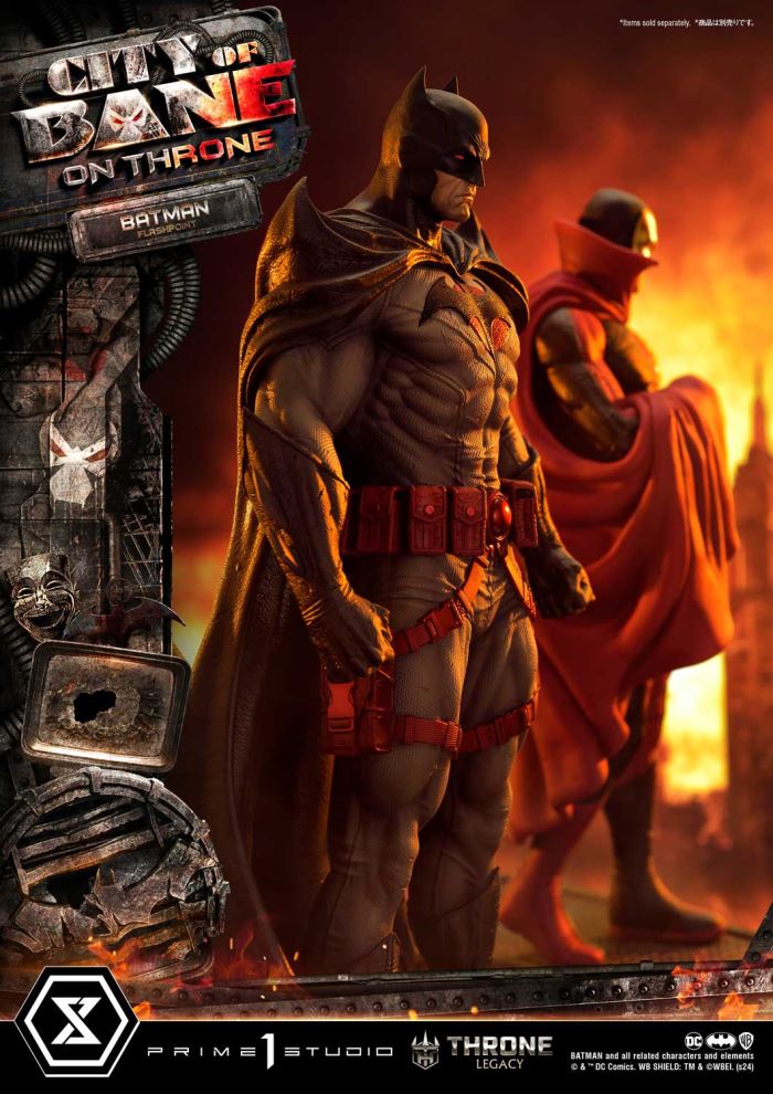 Batman (Comics) City of Bane  Flashpoint Batman (Concept design by Carlos D'Anda)