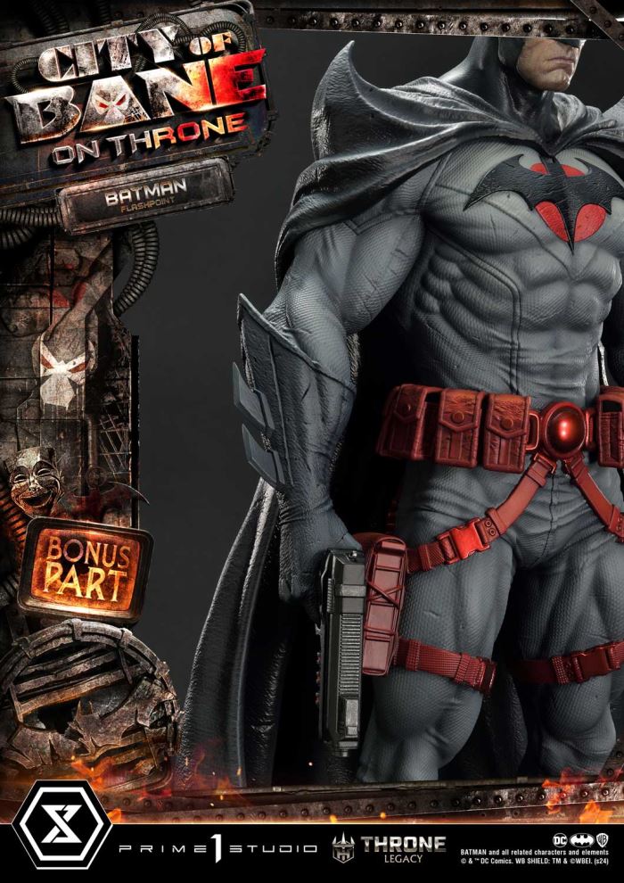 Batman (Comics) City of Bane  Flashpoint Batman (Concept design by Carlos D'Anda)