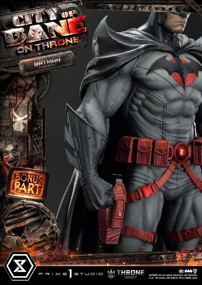 Batman (Comics) City of Bane  Flashpoint Batman (Concept design by Carlos D'Anda)