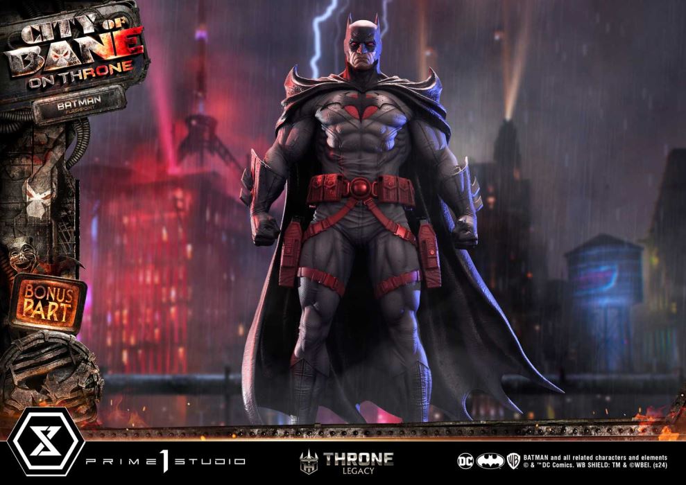 Batman (Comics) City of Bane  Flashpoint Batman (Concept design by Carlos D'Anda)