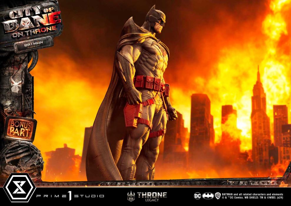 Batman (Comics) City of Bane  Flashpoint Batman (Concept design by Carlos D'Anda)