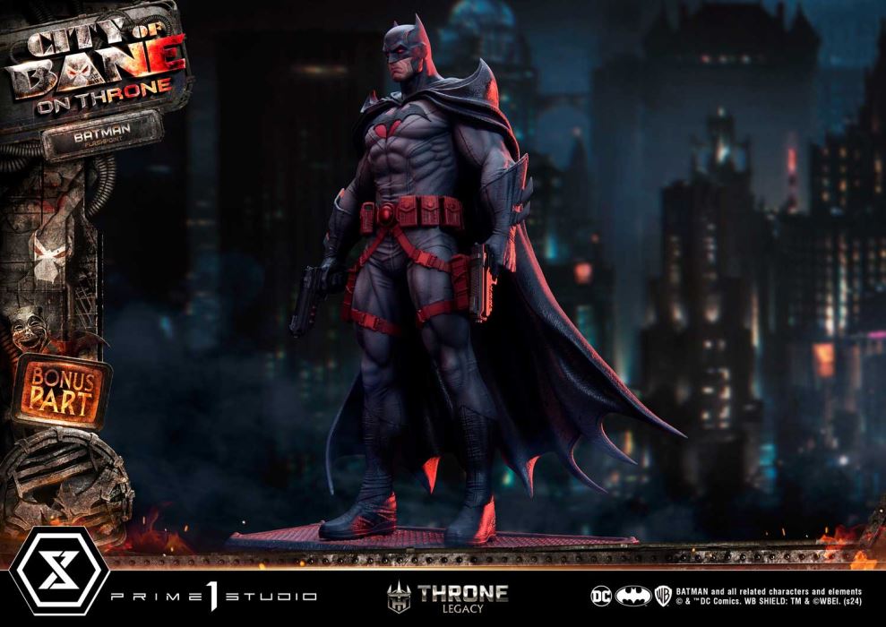 Batman (Comics) City of Bane  Flashpoint Batman (Concept design by Carlos D'Anda)