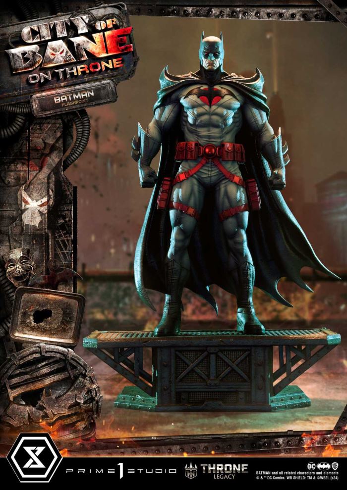 Batman (Comics) City of Bane  Flashpoint Batman (Concept design by Carlos D'Anda)