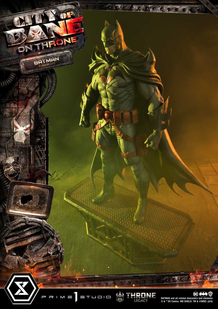 Batman (Comics) City of Bane  Flashpoint Batman (Concept design by Carlos D'Anda)