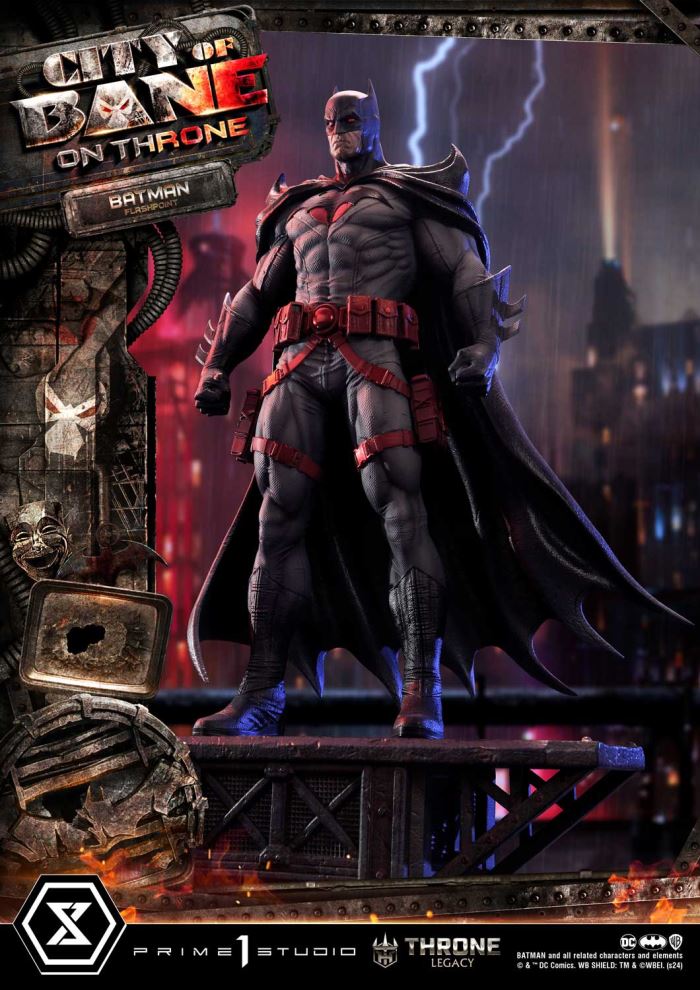 Batman (Comics) City of Bane  Flashpoint Batman (Concept design by Carlos D'Anda)