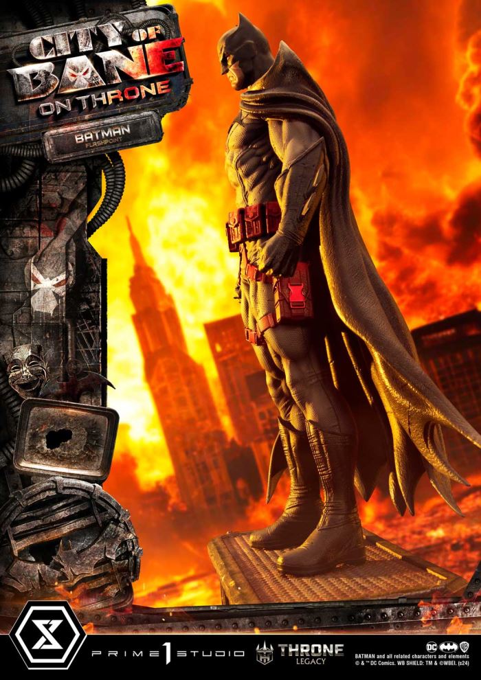 Batman (Comics) City of Bane  Flashpoint Batman (Concept design by Carlos D'Anda)