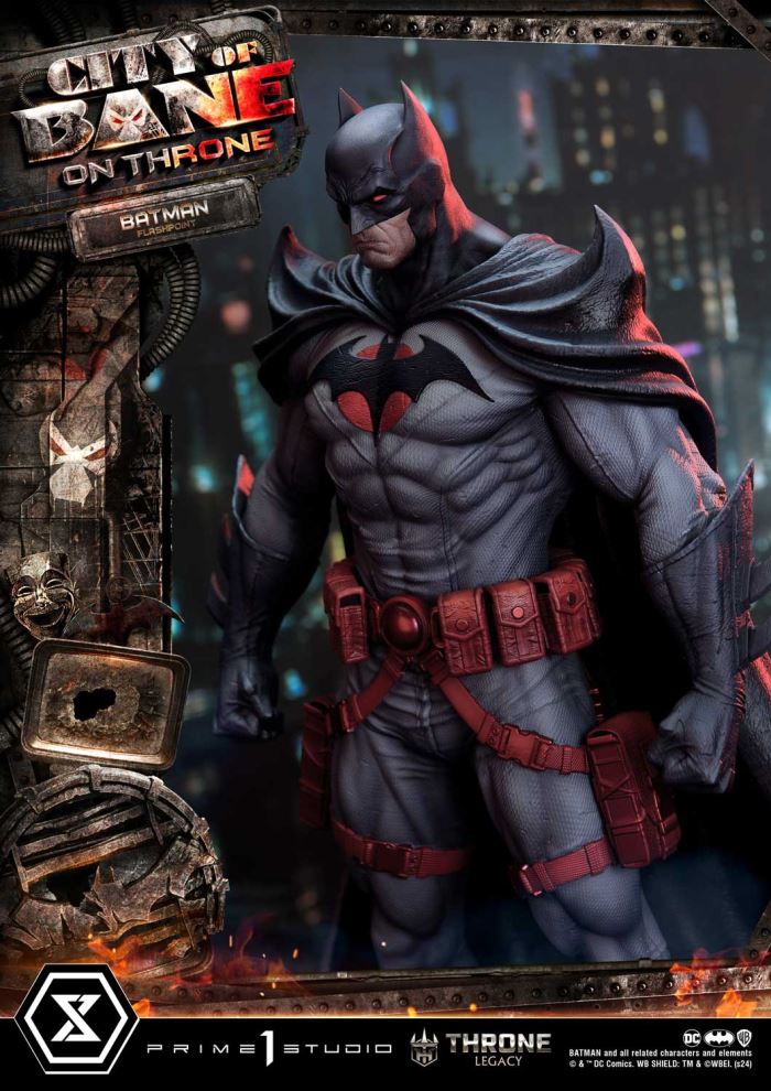 Batman (Comics) City of Bane  Flashpoint Batman (Concept design by Carlos D'Anda)